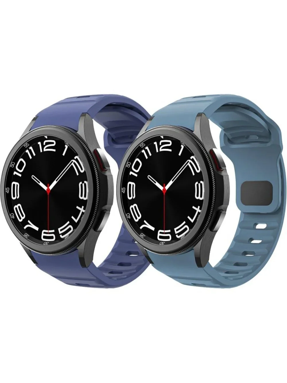 Men's Midnight Blue Star Blue Analog Two Pack Replacement Samsung Galaxy Watch